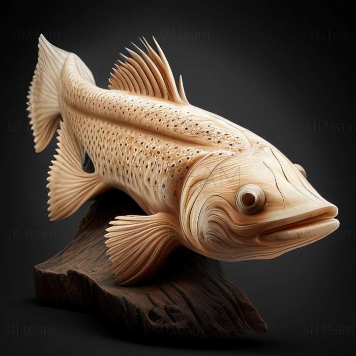 3D model Bradypterus lopezi (STL)